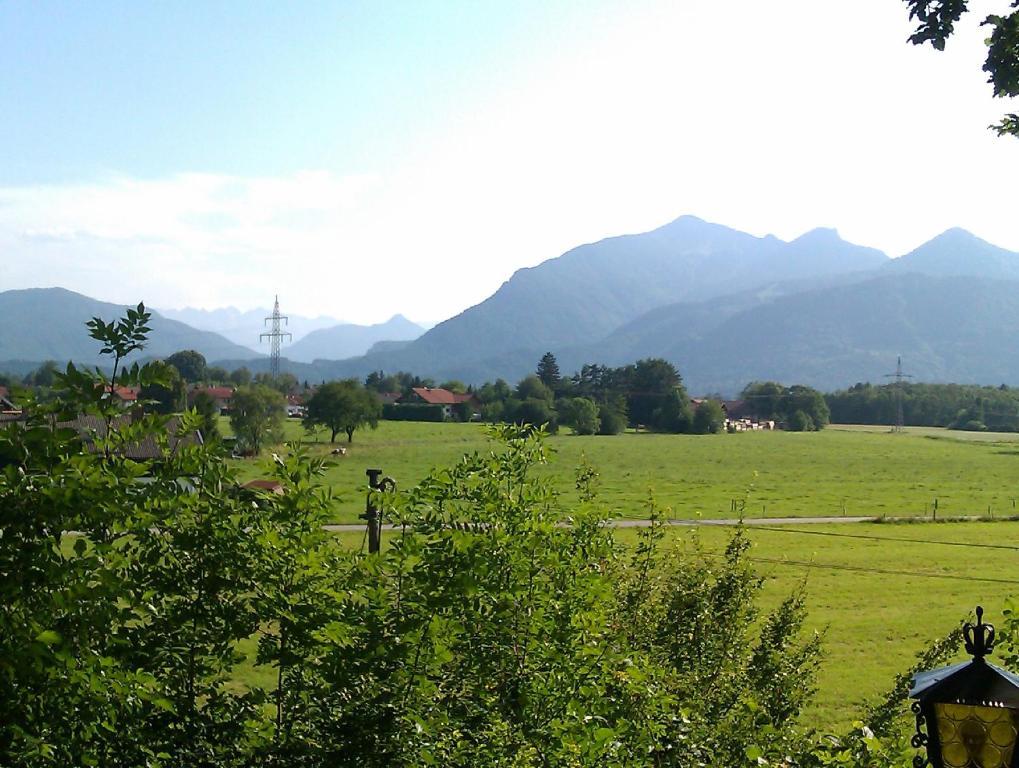 Hotel Zur Schonen Aussicht Übersee Exterior foto